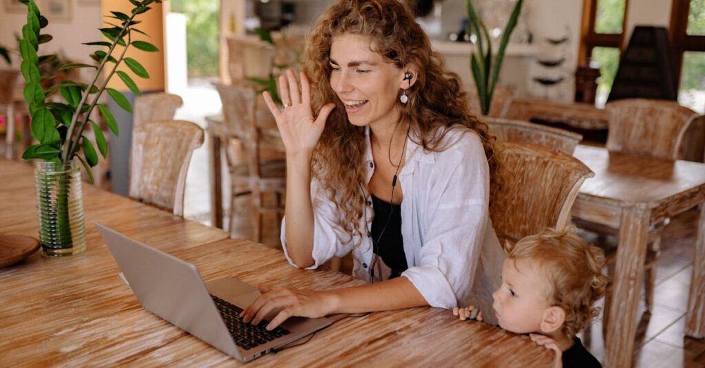 家族の理解を得て在宅副業を継続する主婦のためのサポート体制図