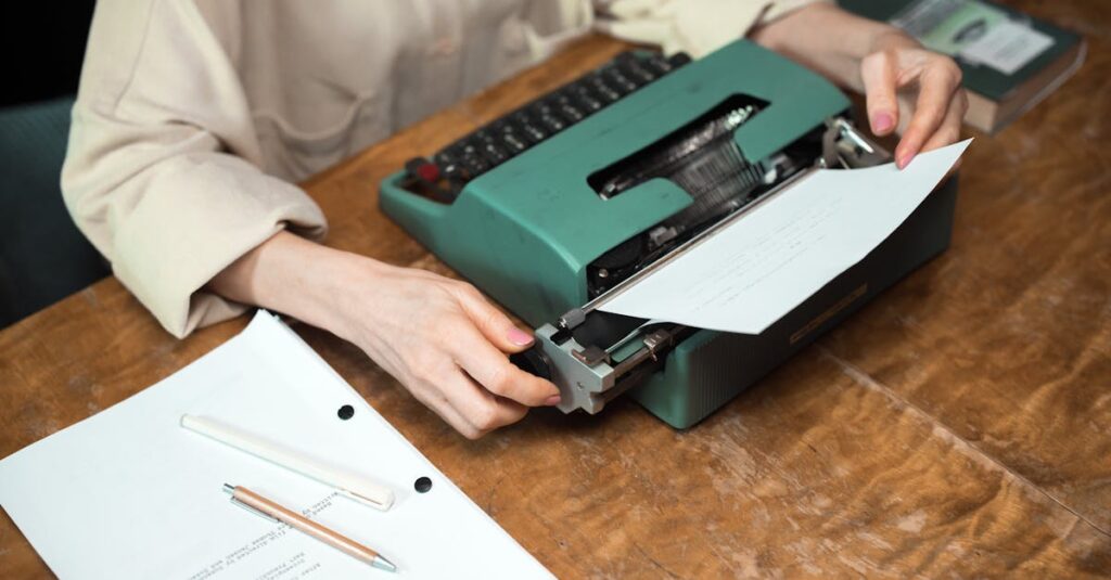 AI記事制作代行の活用事例5つを具体的な業種や目的別に示すイメージ画像