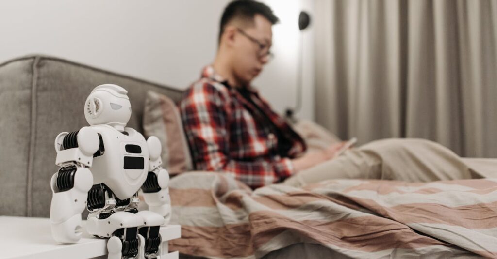 AIでブログを自動化することで時間とコストを削減し、効率的に運用できる様子を示す画像