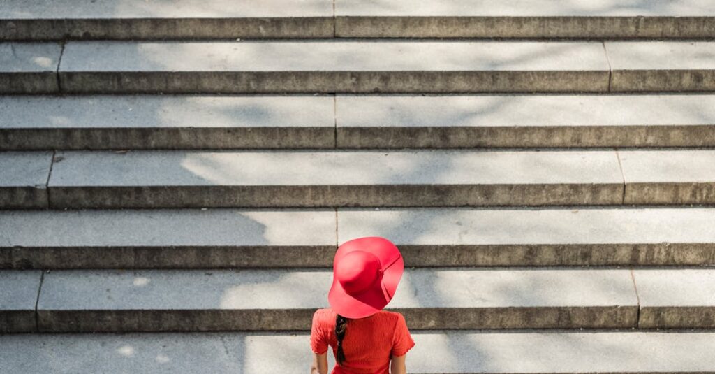 AIでブログを始めるための5つの具体的ステップを図解したビジュアル